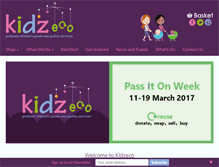 Tablet Screenshot of kidzeco.net